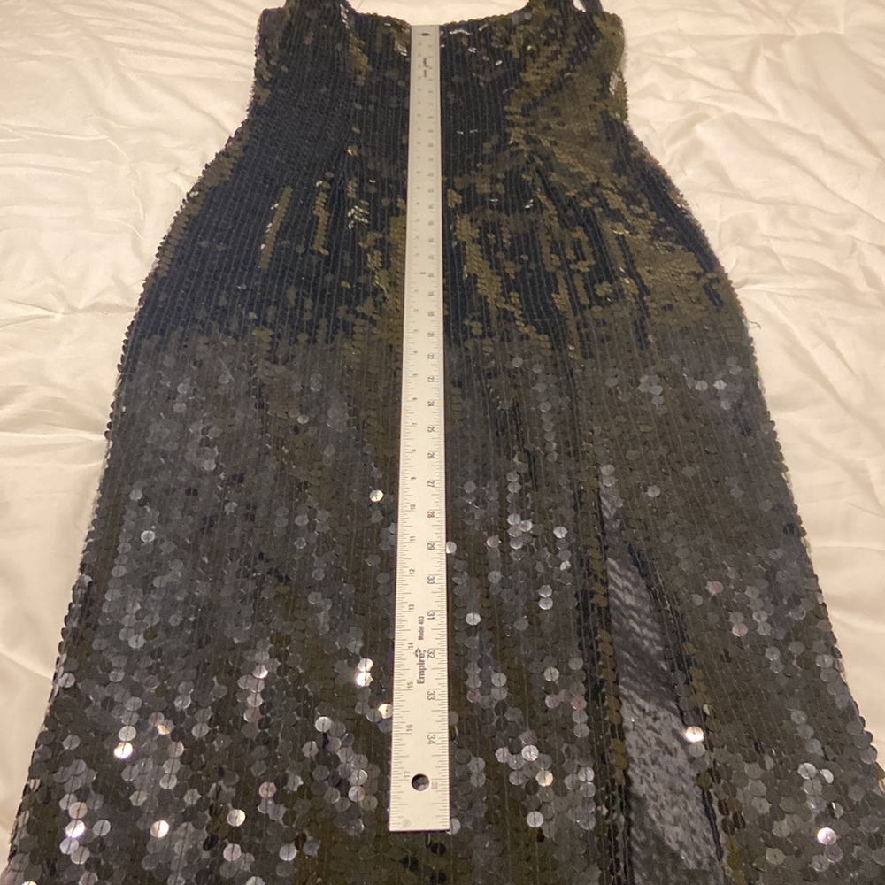 Vintage Niteline by Della Roufogali Black Tank Dress Floor Length EC! - Picture 10 of 13